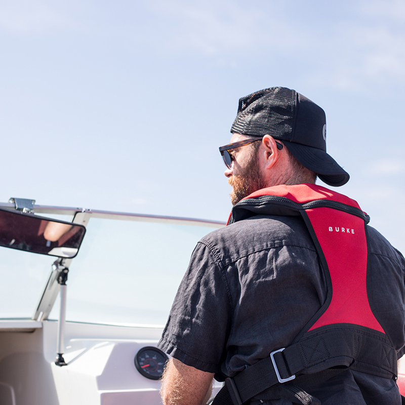 Life Jacket on Boat